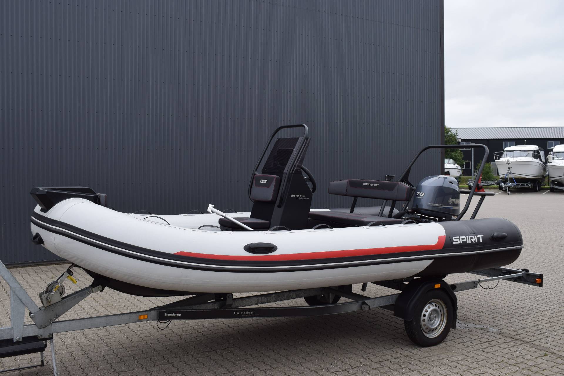 Aqua Spirit 450 - 70 HK Yamaha/Udstyr