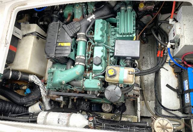 Four Winns 248 Vista, med Volvo Penta KAD 32 Diesel maskine